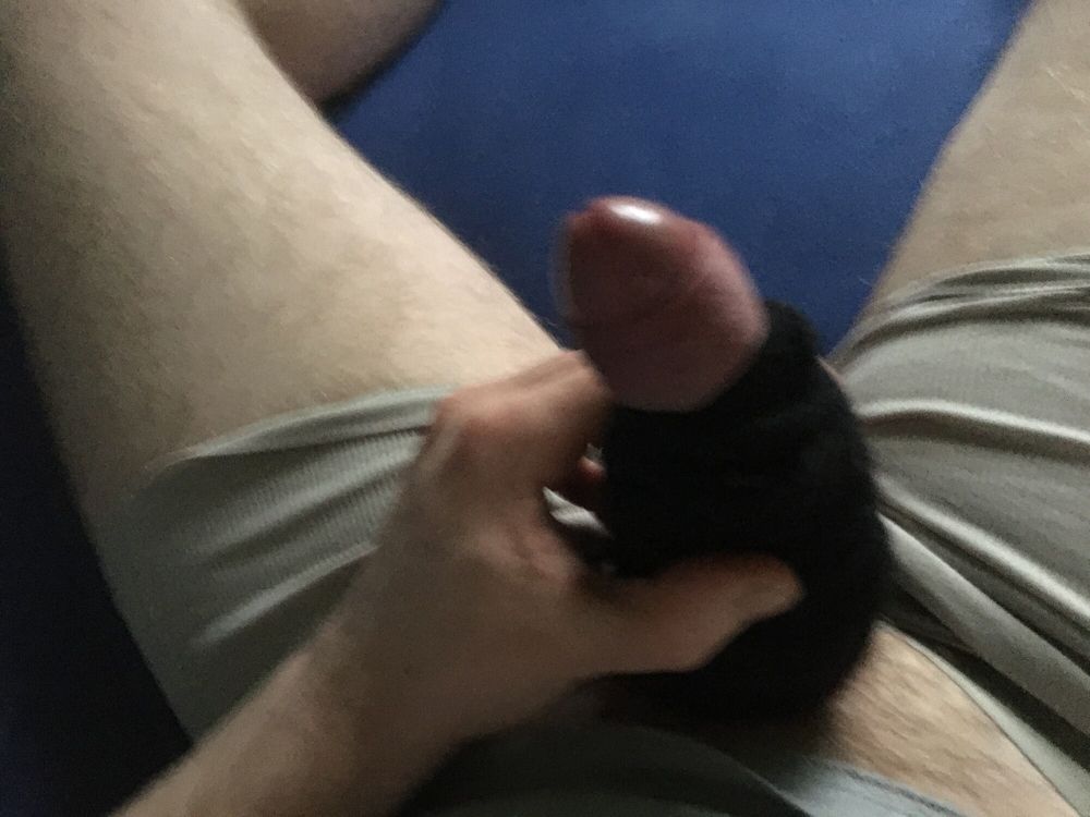 Hairy Cock And Balls Bound With Long Cord  #60