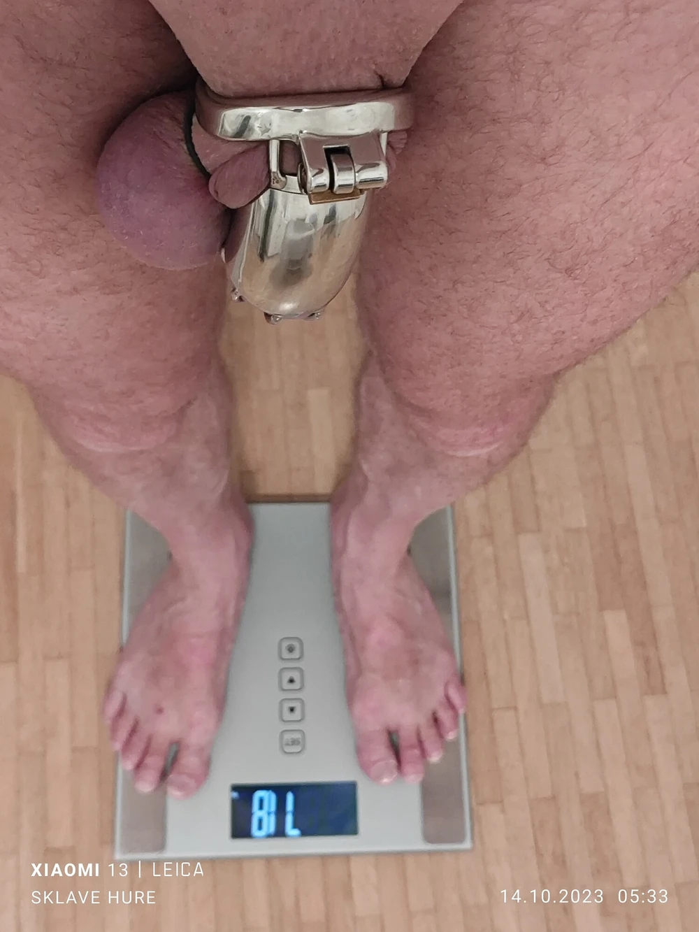The weighing  #5