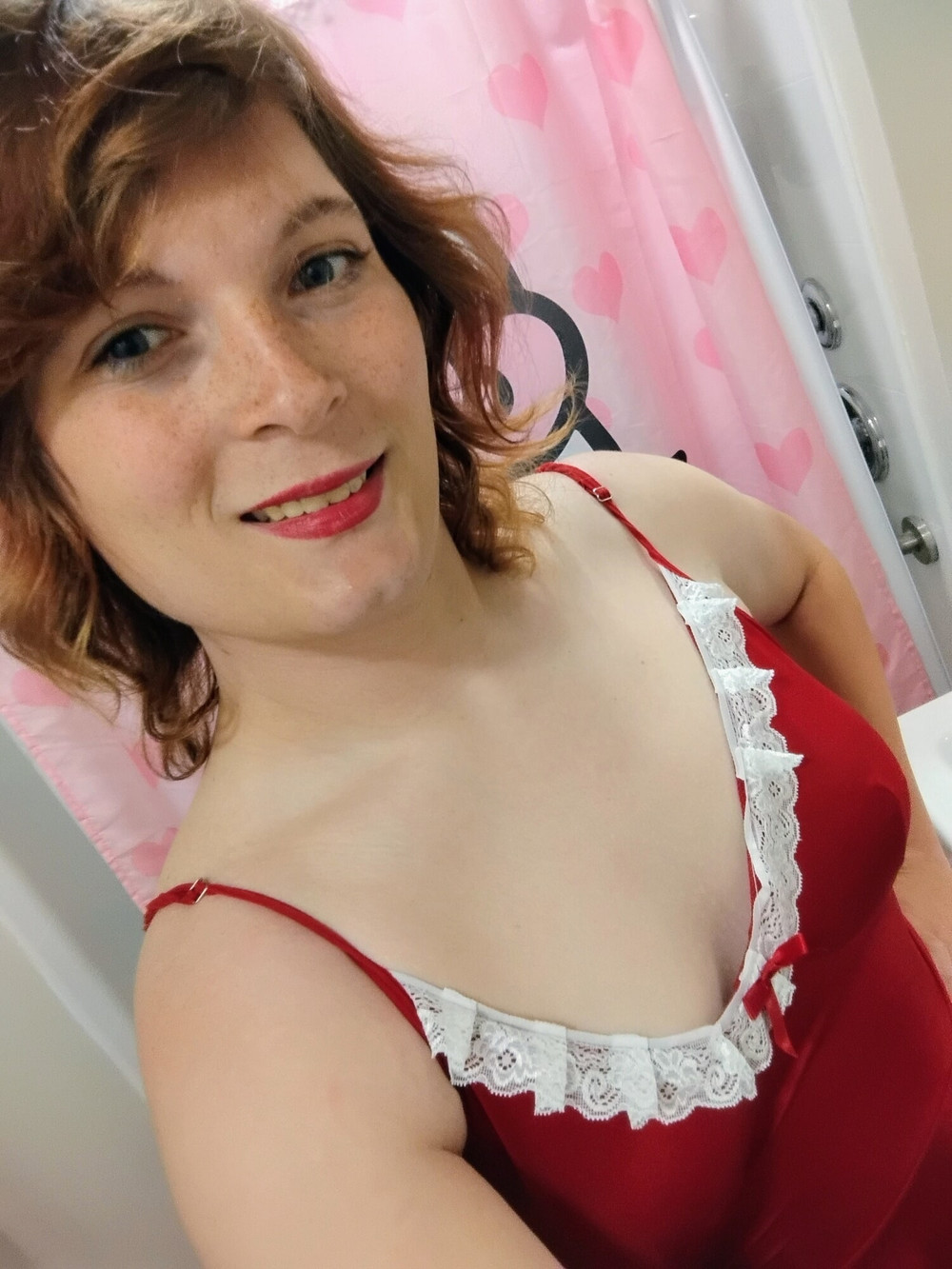 Red maid outfit  #25
