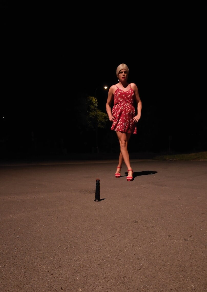 Sissy slut in streets 2 #44
