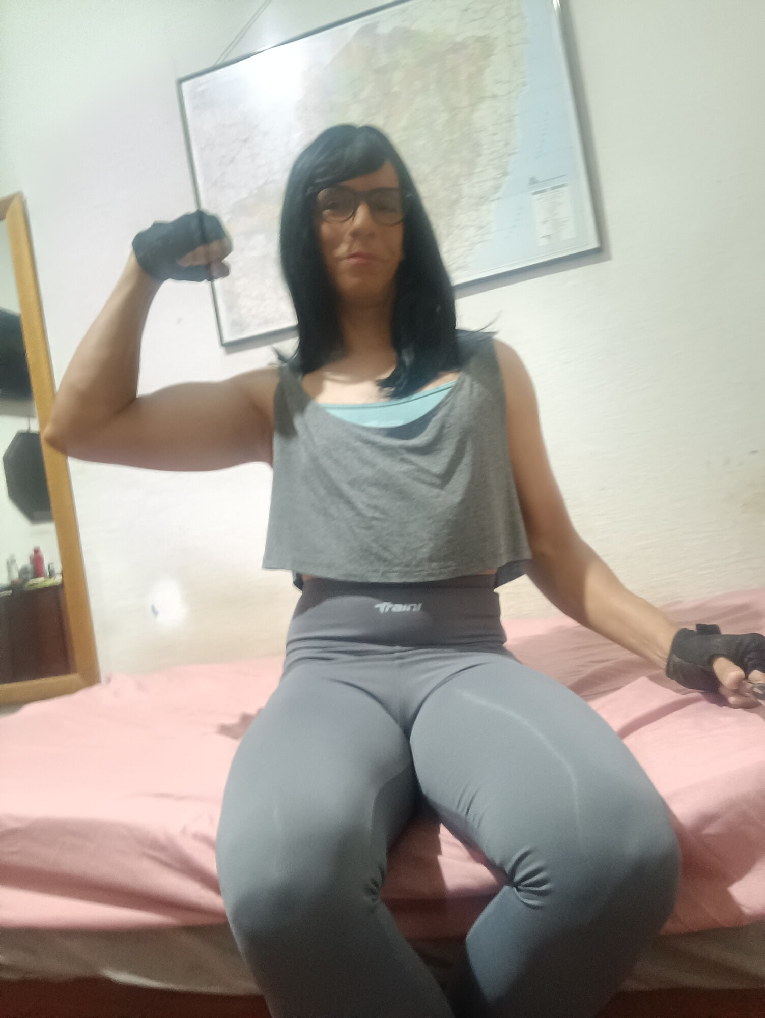 Sakura Nakamura Skinner legging Grey  #49