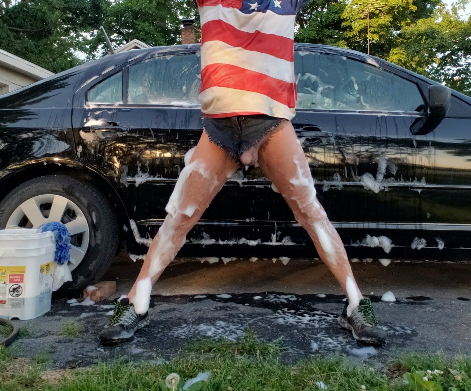 Daisy Duke Shorts Car Wash #59