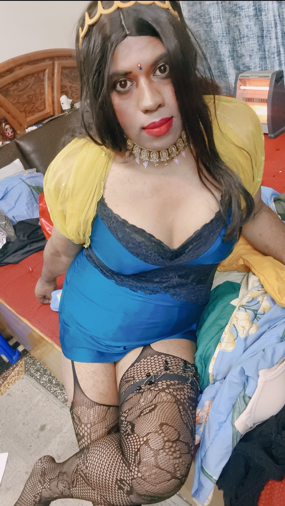 Verronika69 Sexy Desi Queen in Fishnets #25