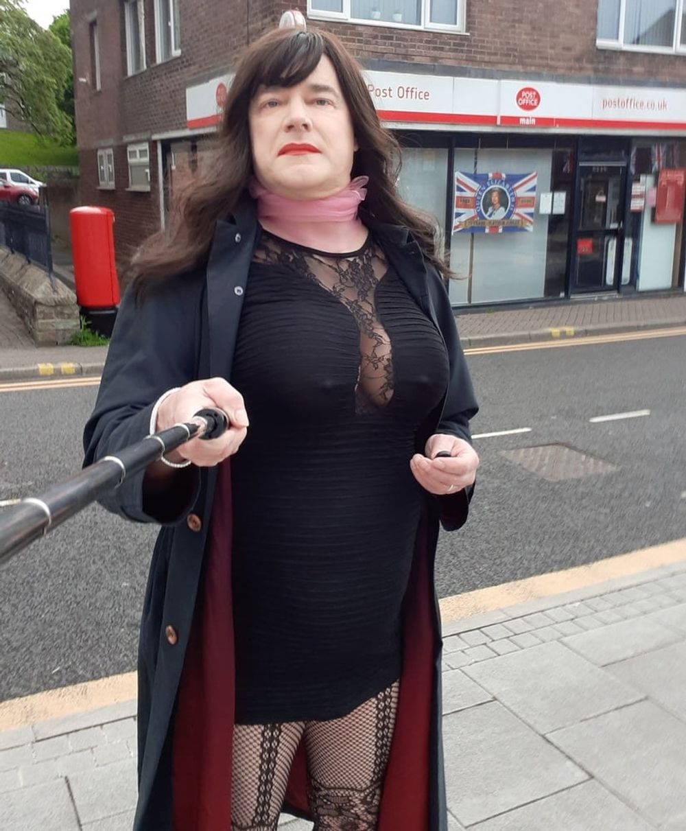 crossdressed on the street #4