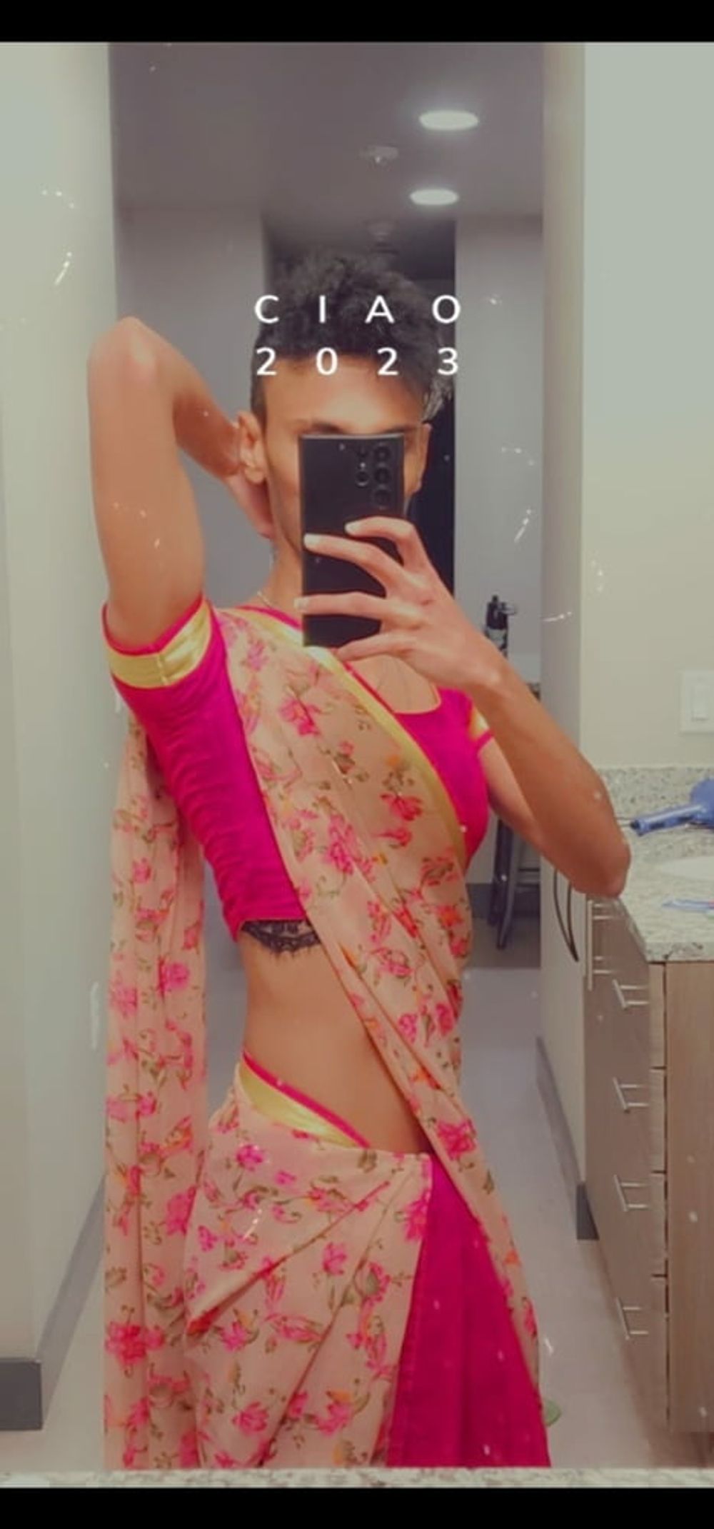 Sri Lankan Sissy In Saree #5