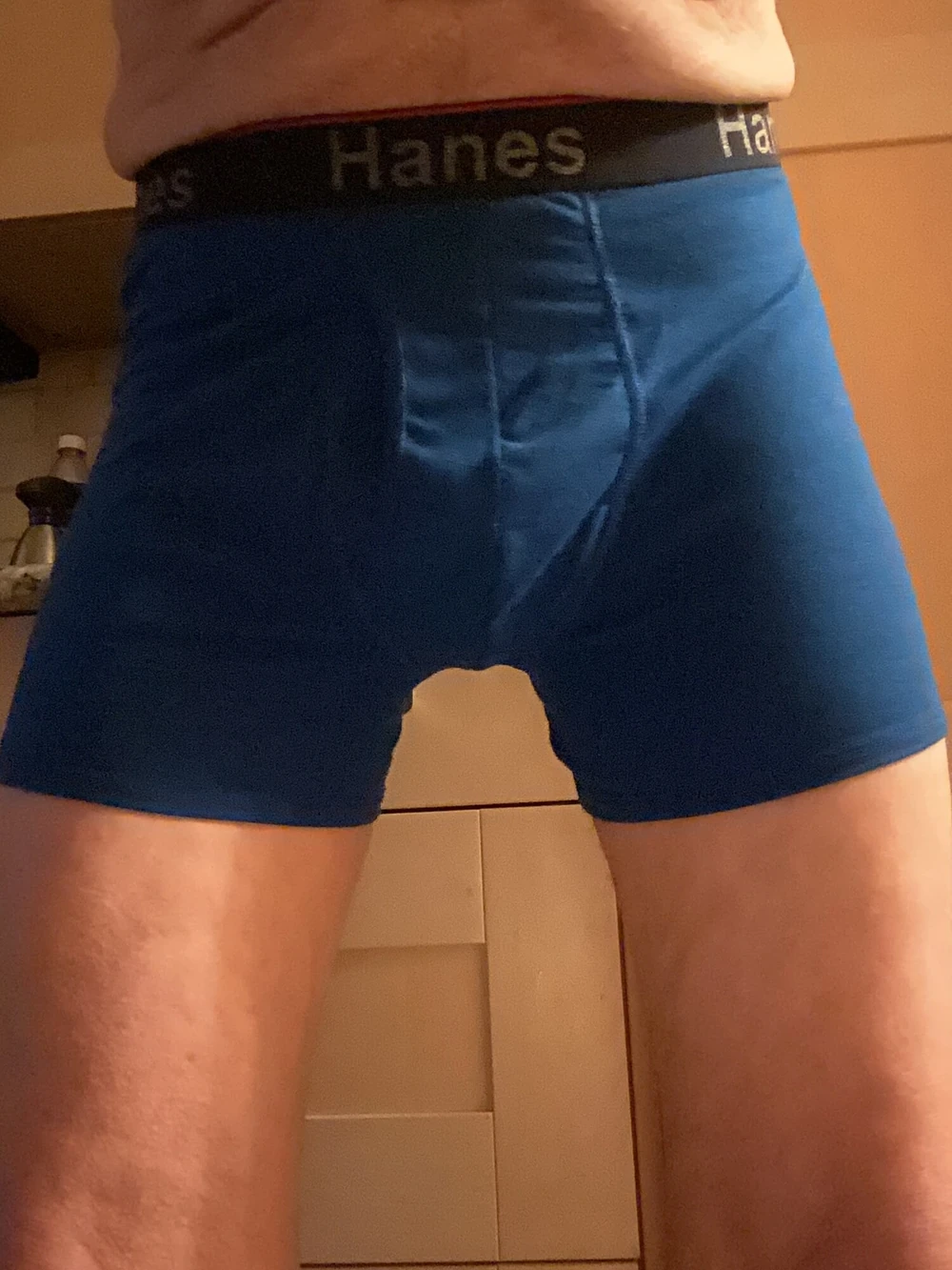 Dad lowers his shorts #3