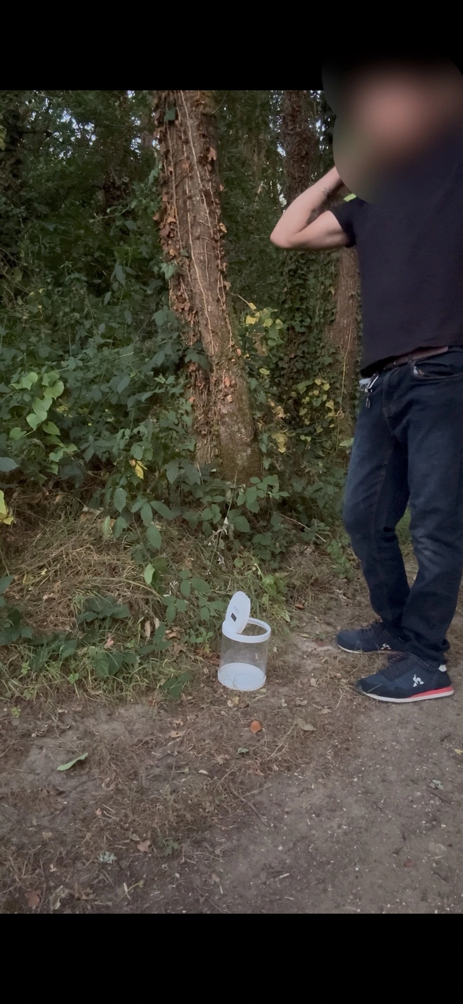 I tied my clothes in the forest #3