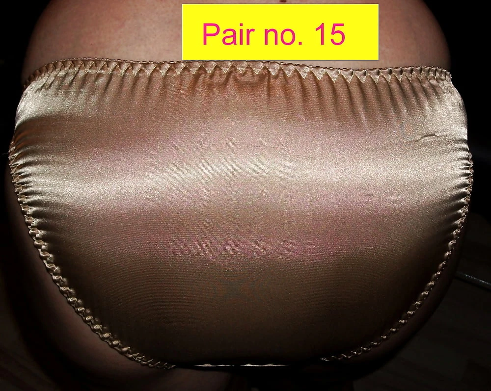 30 silky satin panties #15