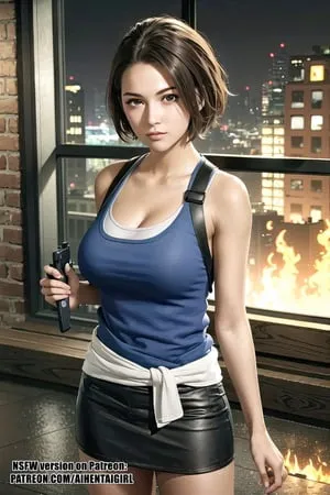 resident evil jill valentine cg         