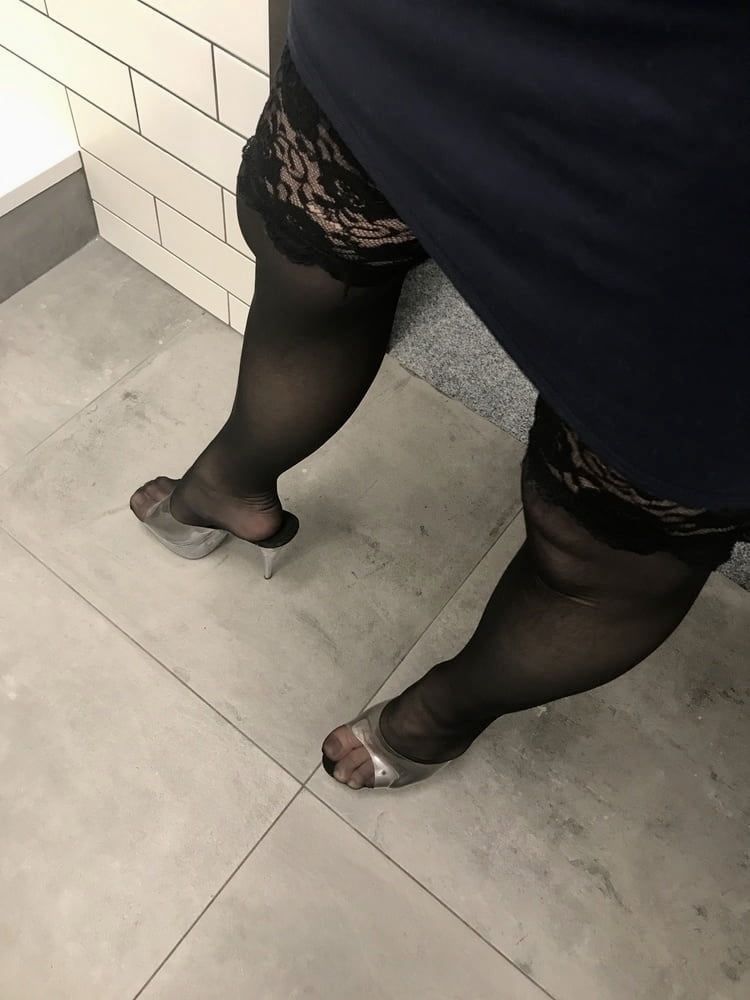 Sexy black stockings #4