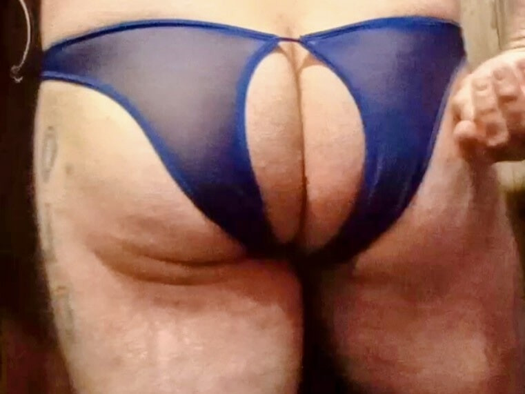 Blau und ouvert