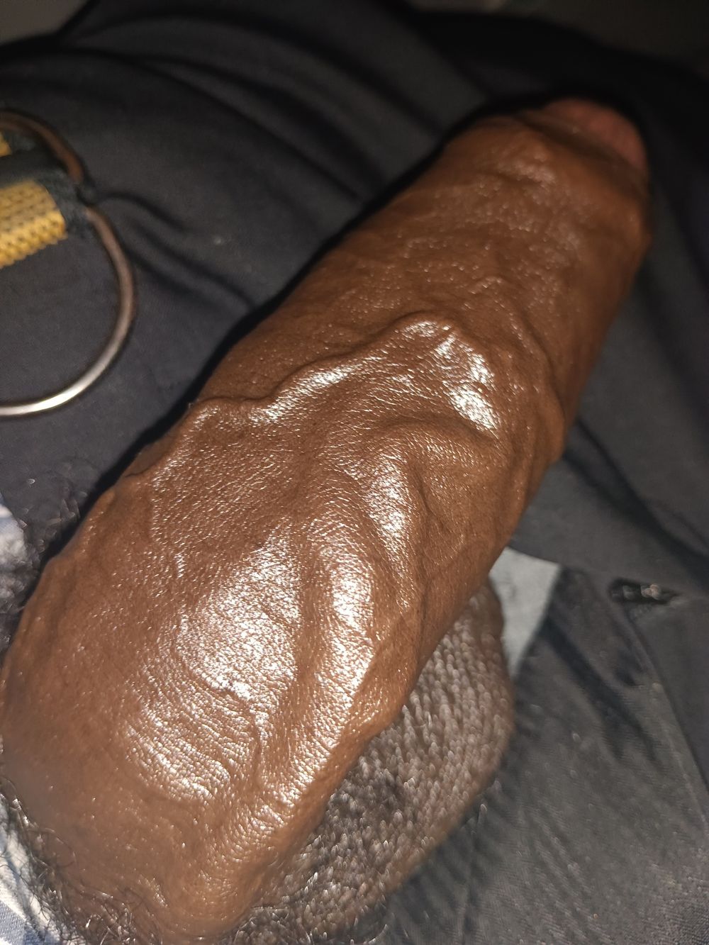 Public Jerking My Big Black Cock Photos #2