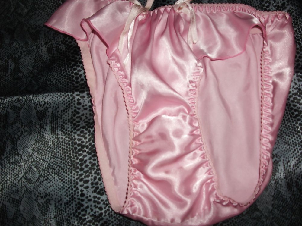 A selection of my wife&#039;s silky satin panties #55