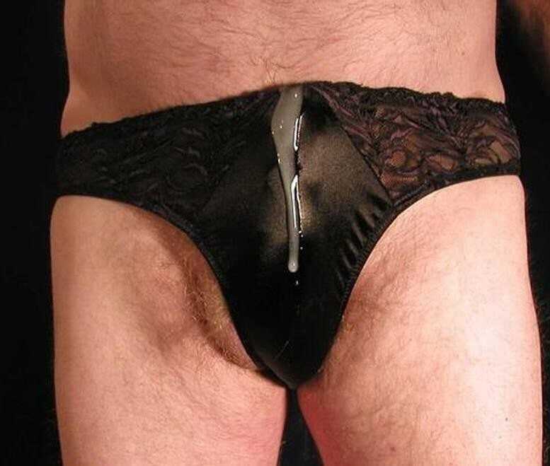Cum in panties  #4