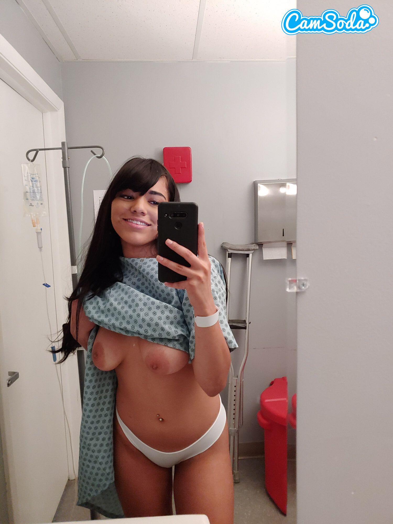 Big bootied latina teen gets horny in the ER #46