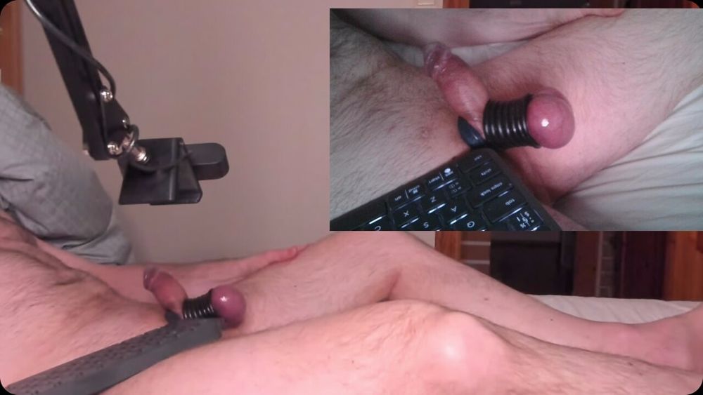 More strapped cock and balls #56