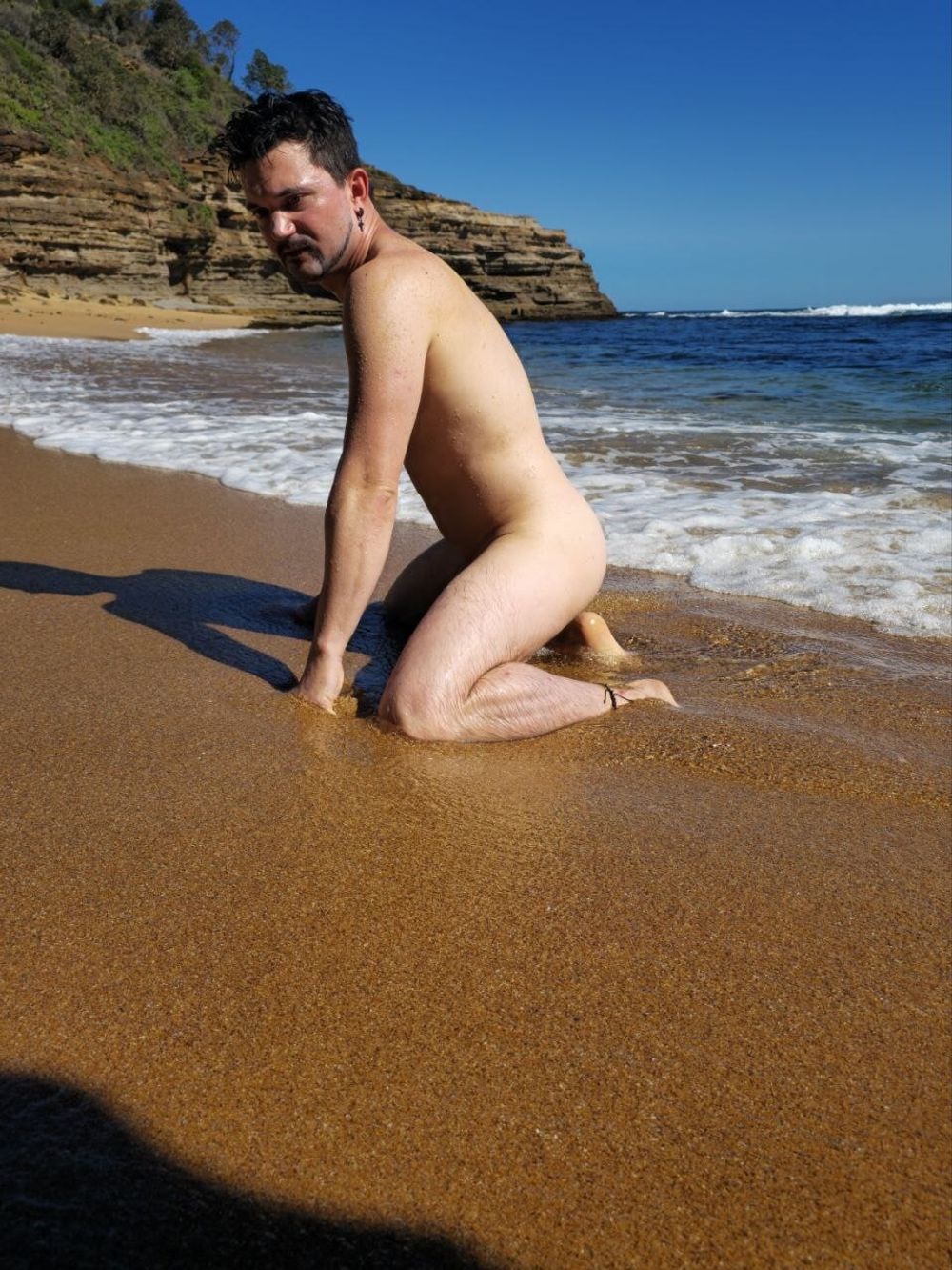 Flroian Johannes Mueller nude at the beach #55