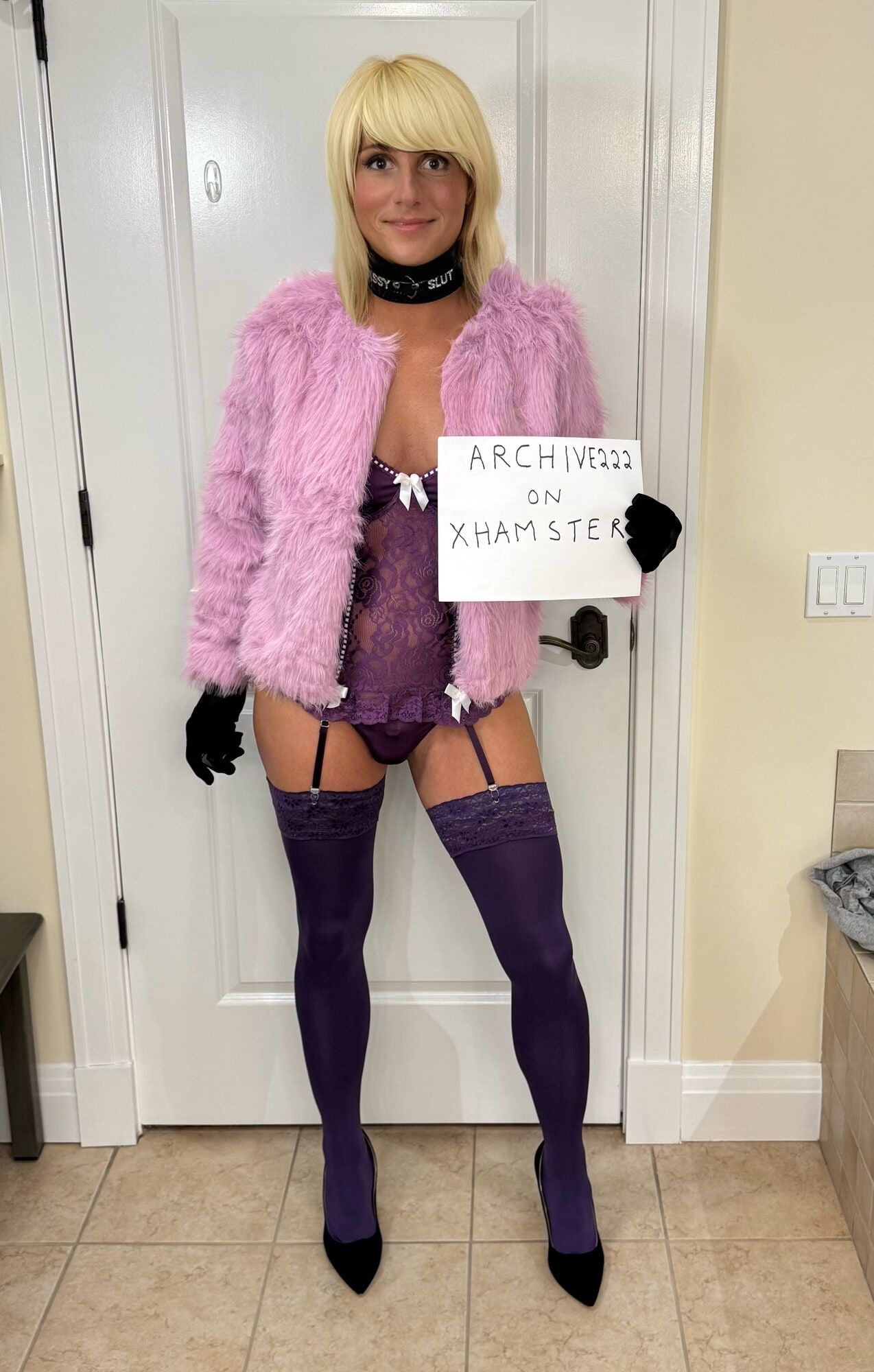 Sissy in Purple #8