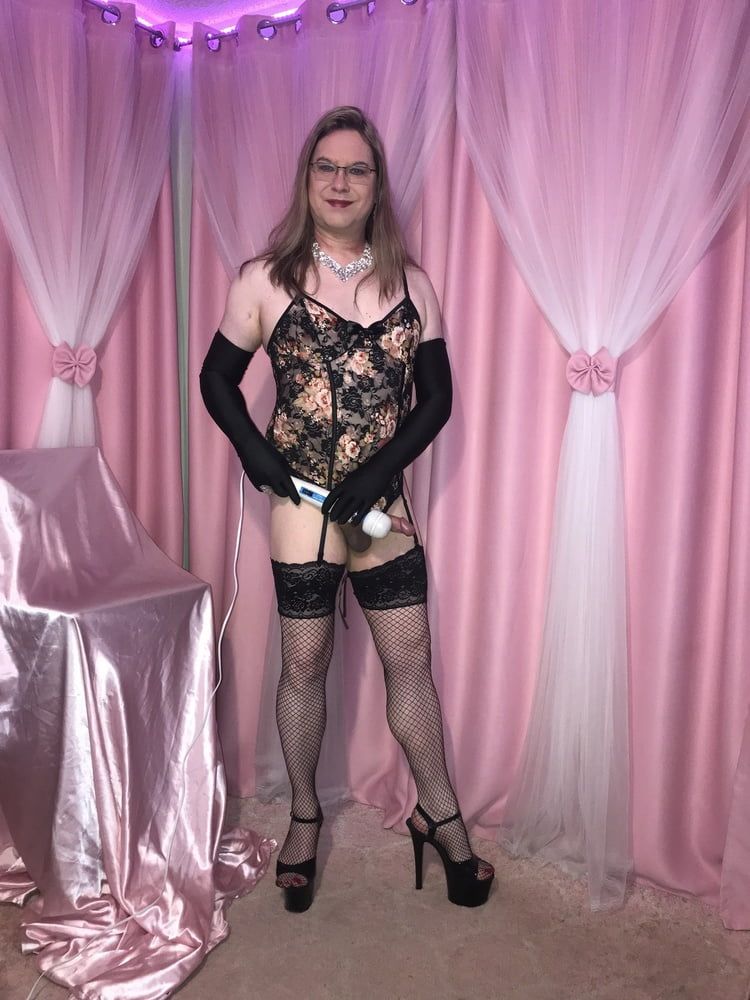 Joanie - Floral Lace Teddy #11