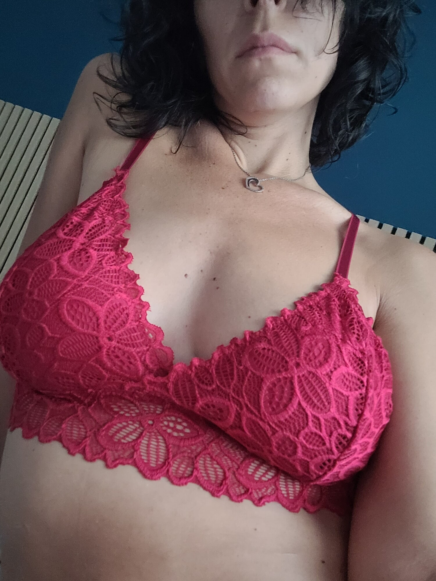 Milf with red lingerie #2