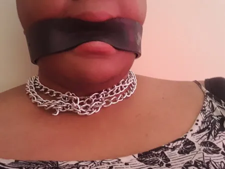 bbw trans chained and gagged         