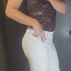 White pants