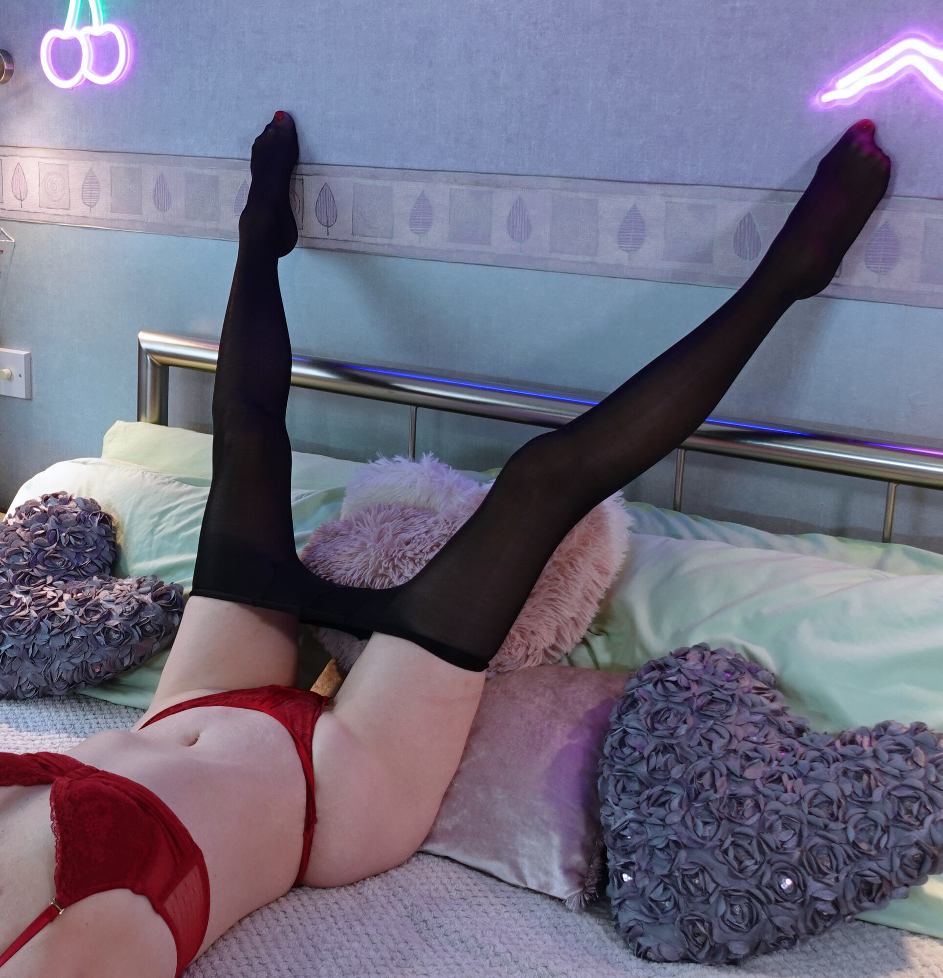Legs. Heels. Nylons.  nylongirl_sarah #16