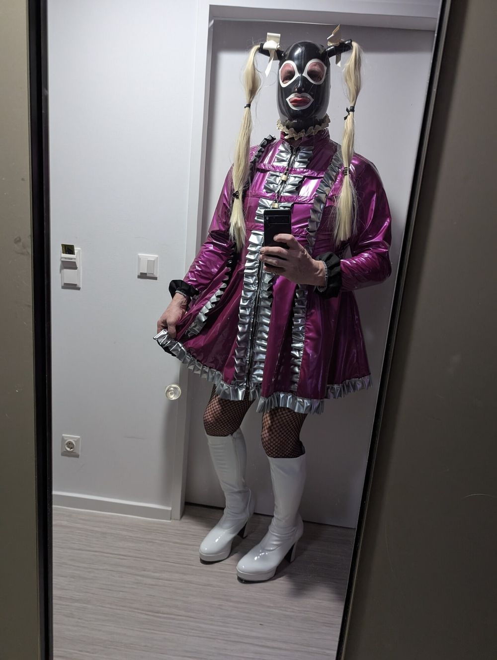 Masked Sissy Maid #3