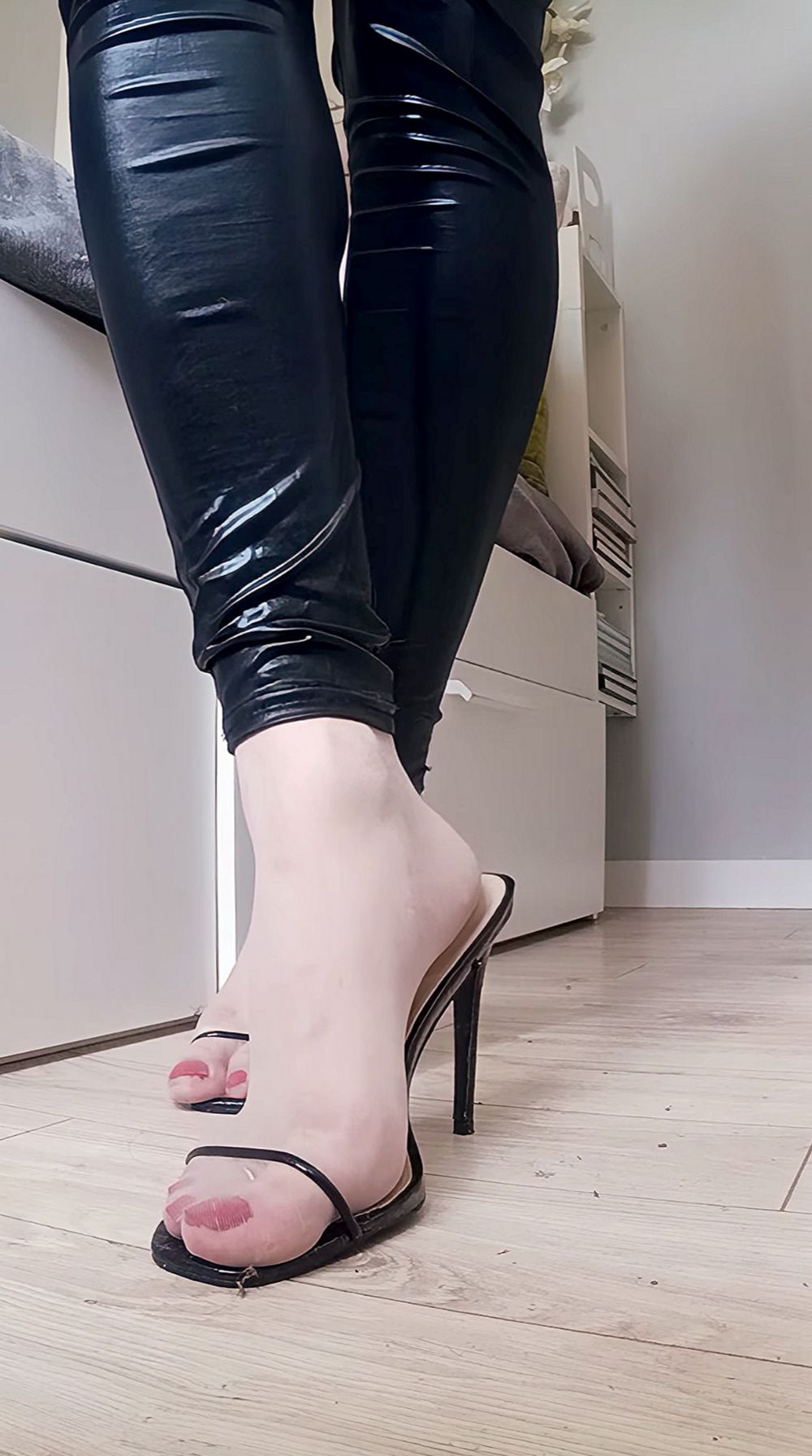 High Heels &amp; Latex Leggings