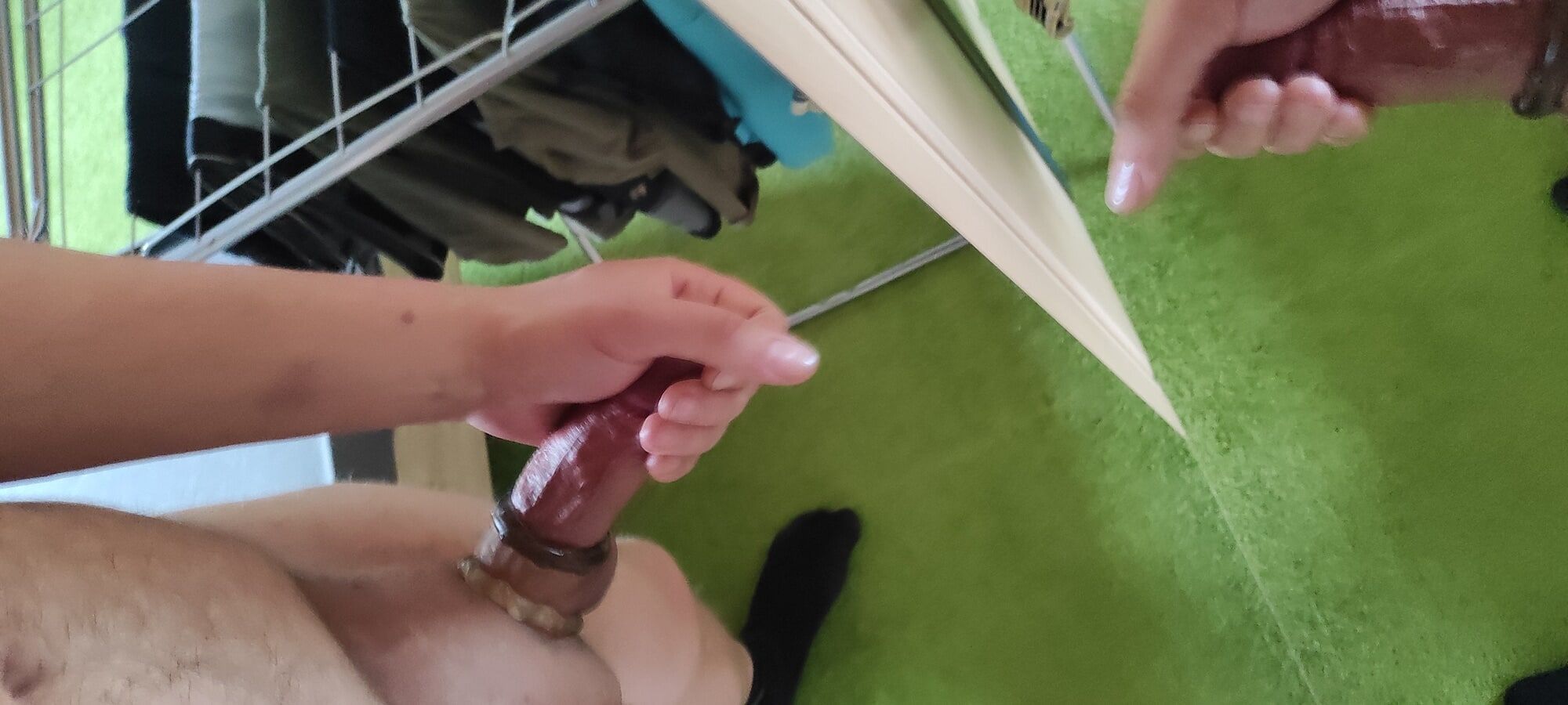 My cock with cock rings  #22