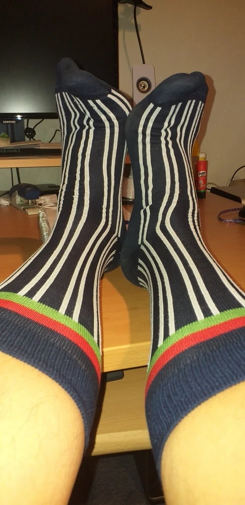 Dick, Socks and my Cum #12