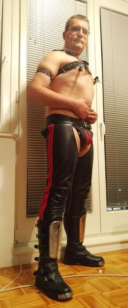 Leather and boots #9