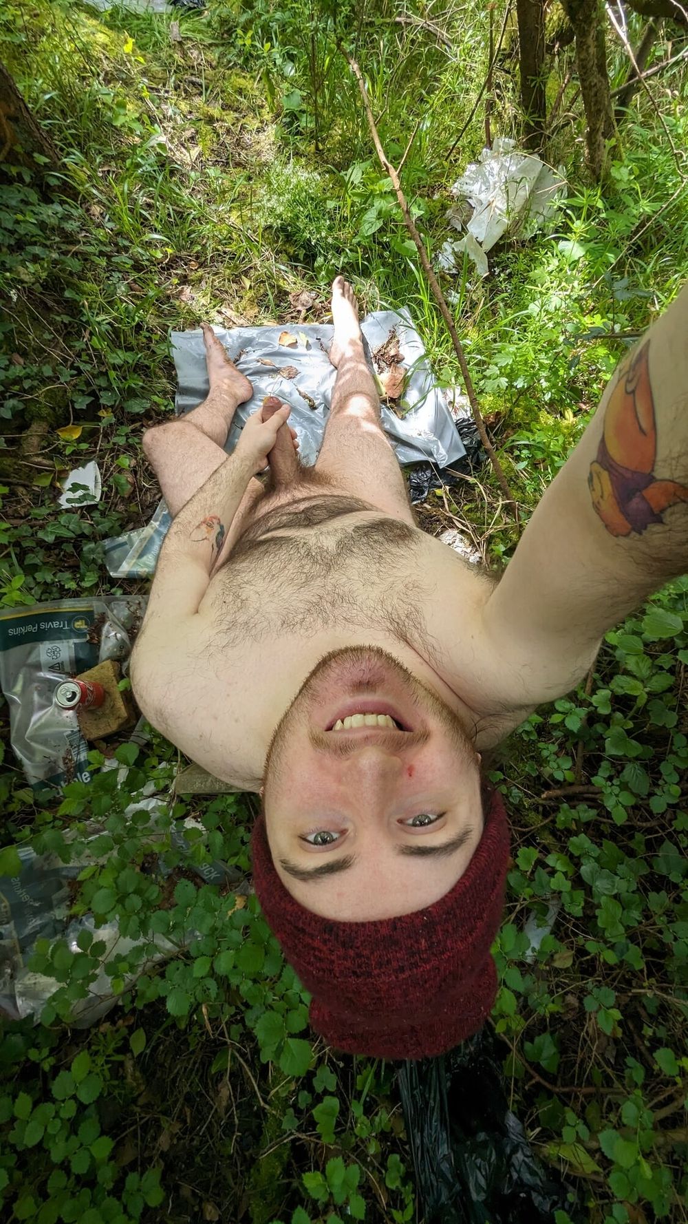 Wanking in the woods #21