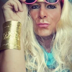 Moi en blonde 