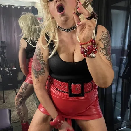 miss shirley a chain smoking slut         