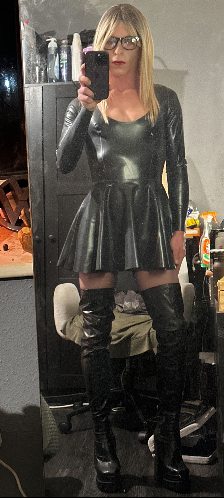 Latex Crossdresser Perry Peroxide #17