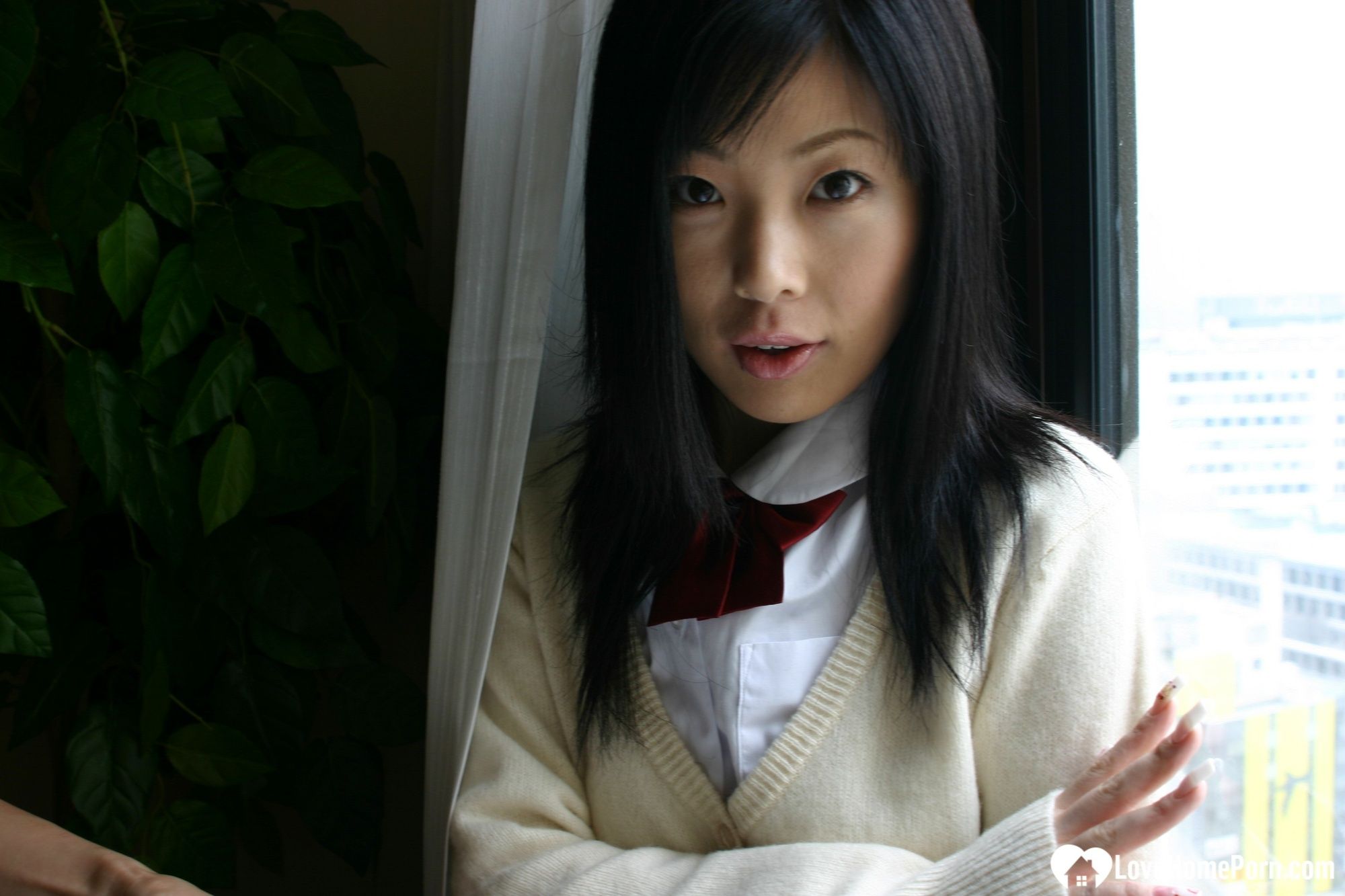 Asian schoolgirl looks for some online exposure #56