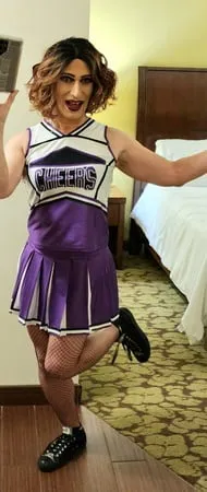 naughty cheerleader         