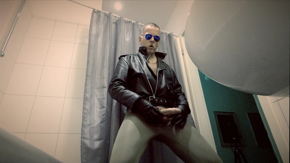 Lycra Leather Hunk 1 #6