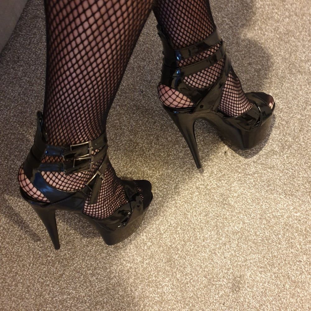 Black high heels #3