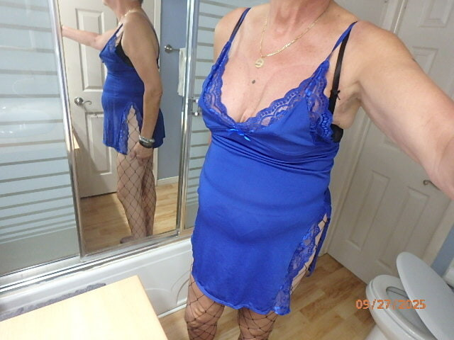 I like dressing like a girl and showing my cock. #2