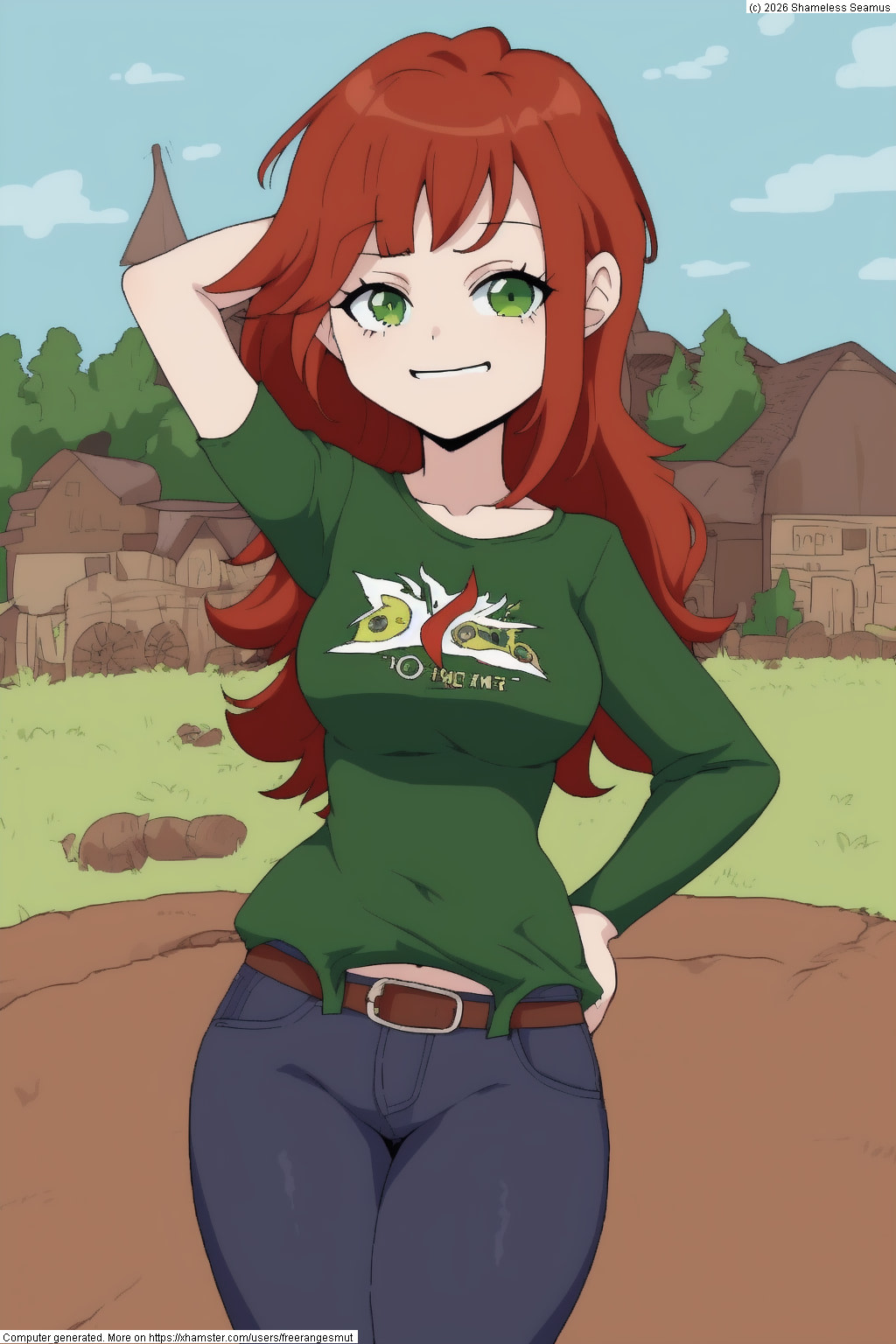 Farm Girl Striptease