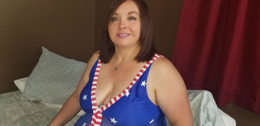 Sexy BBW 4th of July Pussy #50