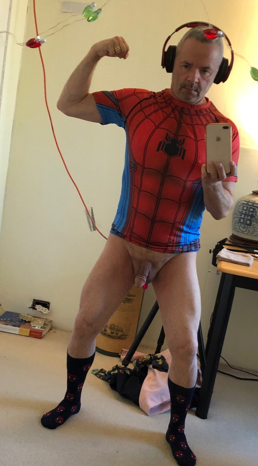Spidey Dad is on stripchat.com hotdadbod #4