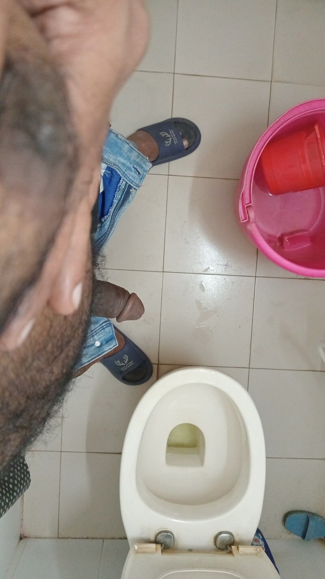 Hot sexy Bengali boy riding Big Black Dick at washroom #7