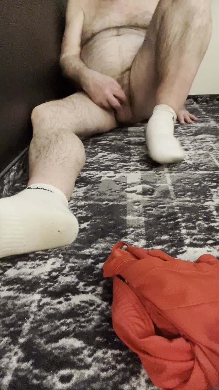 Coach Karl White Socks, Bare Feet Bare Balls 5835 #31