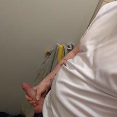 My cock at work 