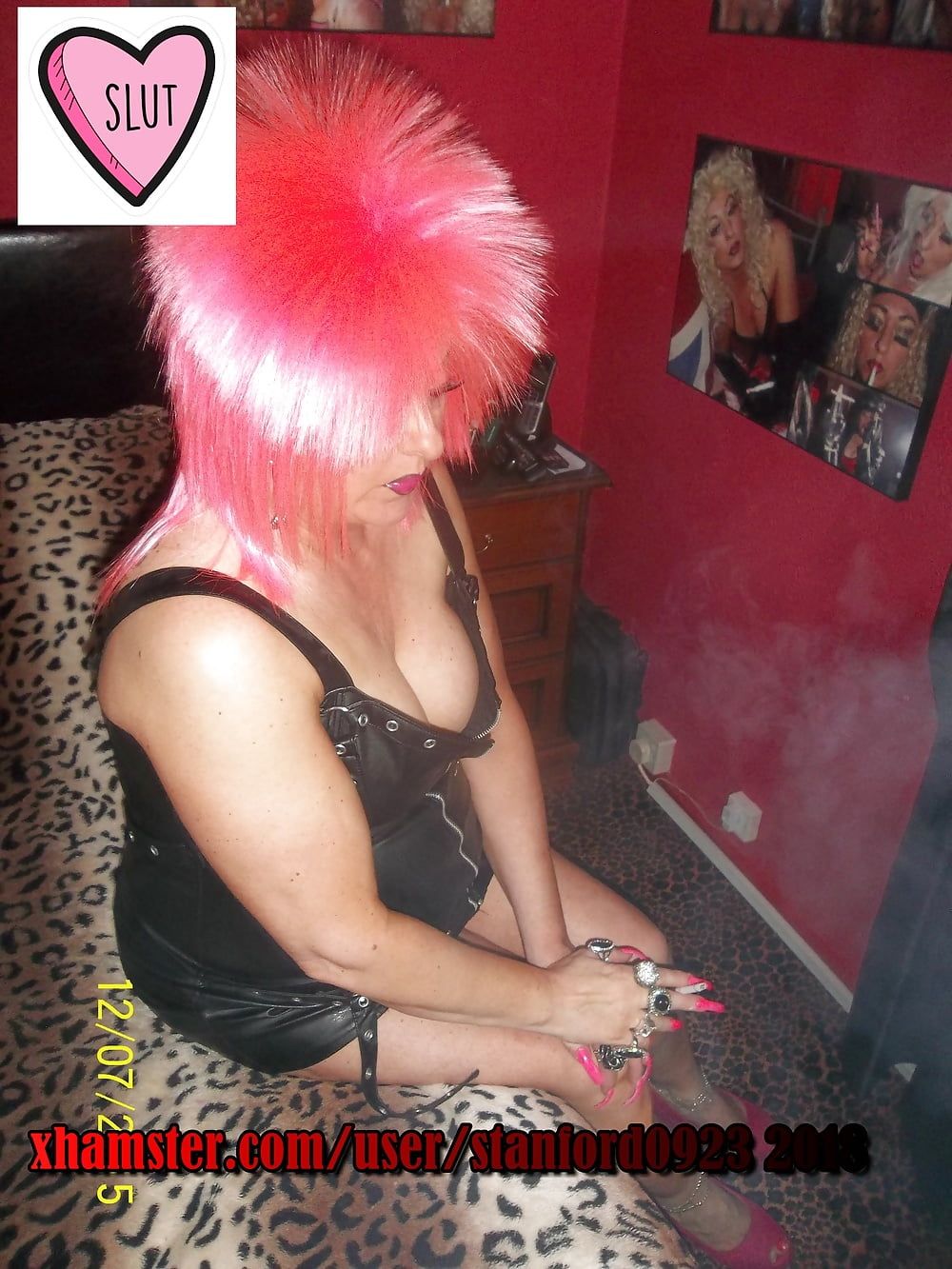 LONG NAILS SMOKING SLUT #20