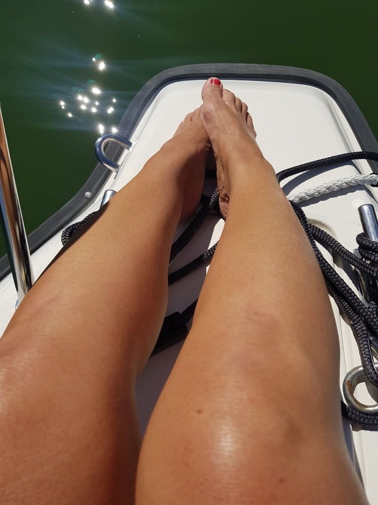 Naked on boat 2 