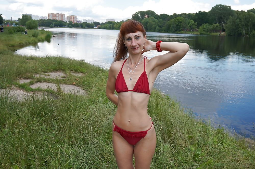 Red bikini no 2 #7
